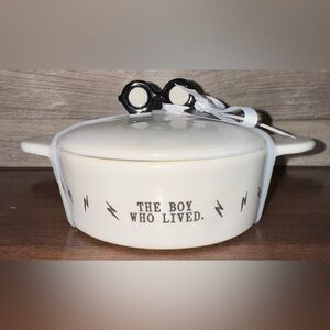 Super Cute 🥰 Harry Potter "The Boy Who Lived" Brie Baker themed  by Rae Dunn